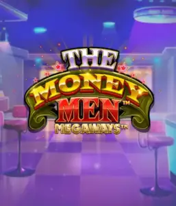 Dive into the dynamic world of The Money Men Megaways slot by Pragmatic Play, showcasing a vibrant logo with shining stars on a luxurious casino backdrop. This graphic portrays the glamour and excitement of high-stakes gambling with its eye-catching colors and design. Ideal for casino enthusiasts seeking Vegas-style excitement. 